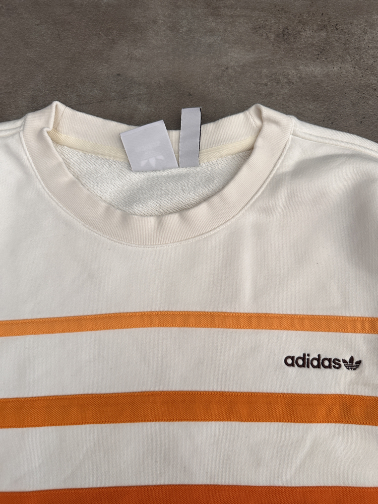 Adidas Orijinal Women Crop Sweat (L)