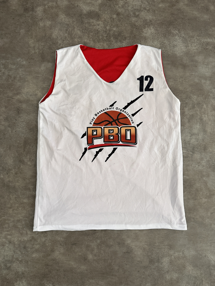 Vintage Çift Taraflı Basketbol Forma (L)
