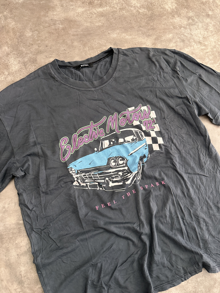 Vintage Oldschool Tişört (XL)