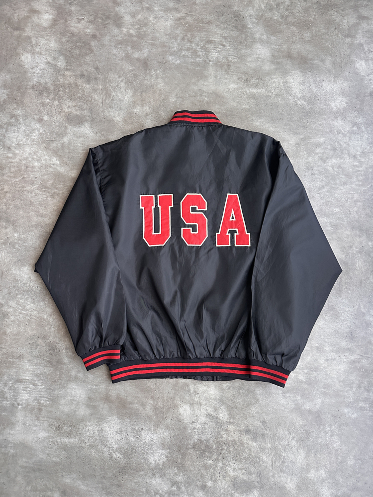 Vintage USA Bomber Ceket (M)