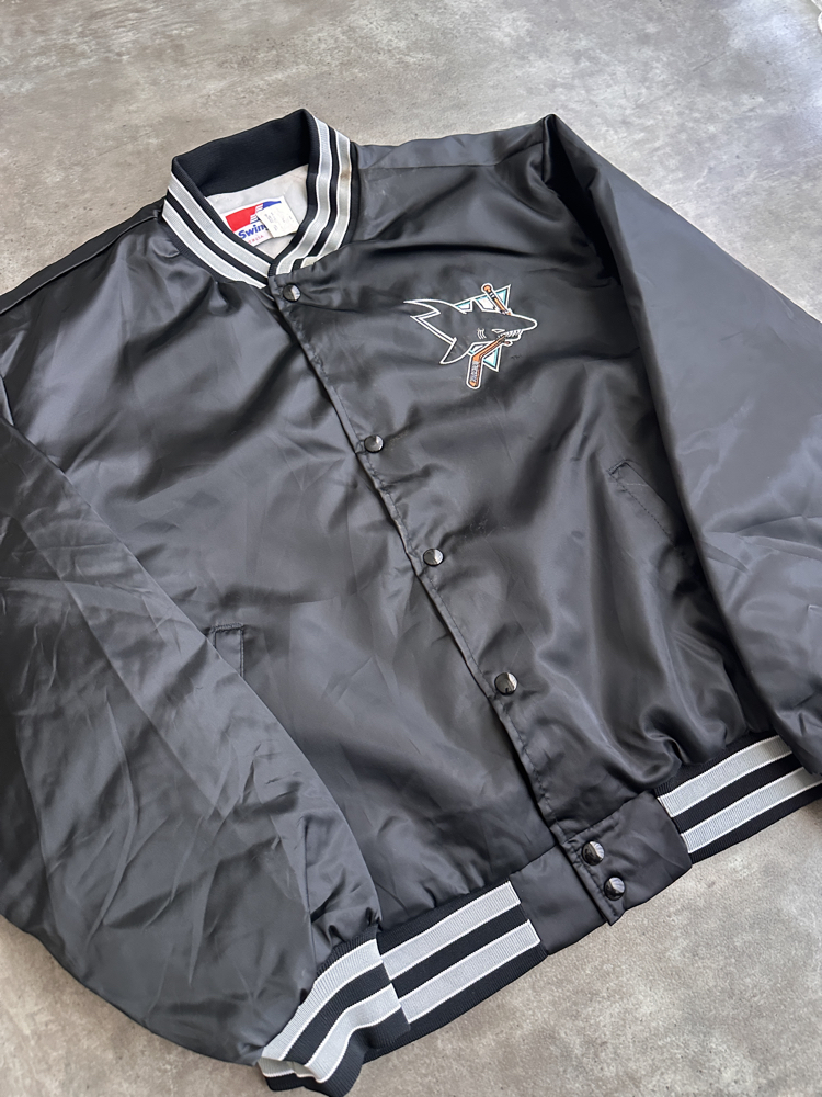 Vintage NHL Sharks Bomber Ceket ( M) 