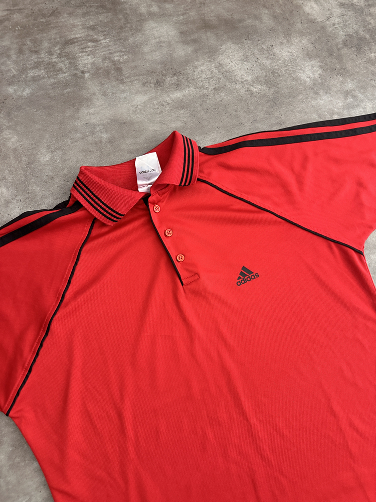 Adidas Orijinal Polo Yaka Spor Tişört (XXL)