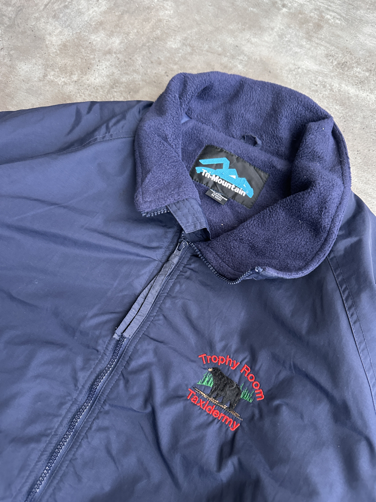 Vintage Tri-Mountain Buck Nakışlı Ceket (XL)