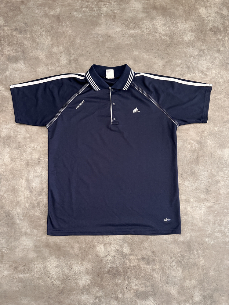 Adidas Orijinal Polo Yaka Spor Tişört (L)