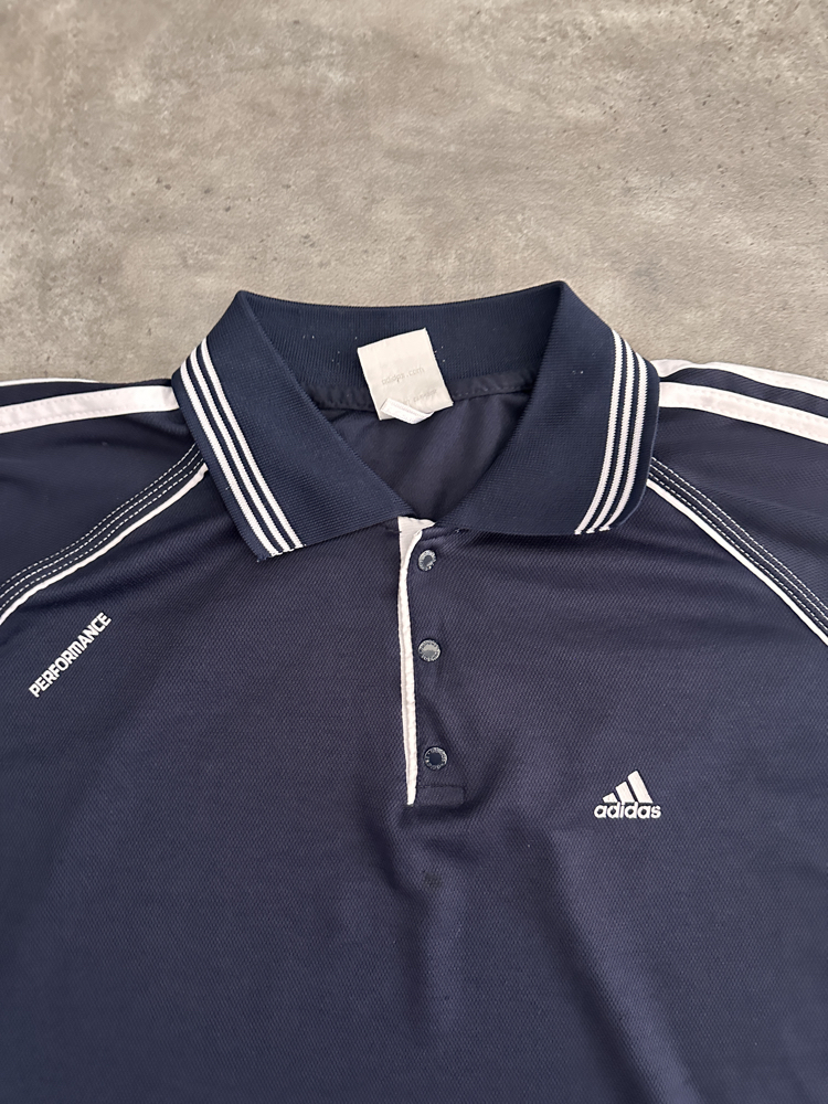 Adidas Orijinal Polo Yaka Spor Tişört (XXL)