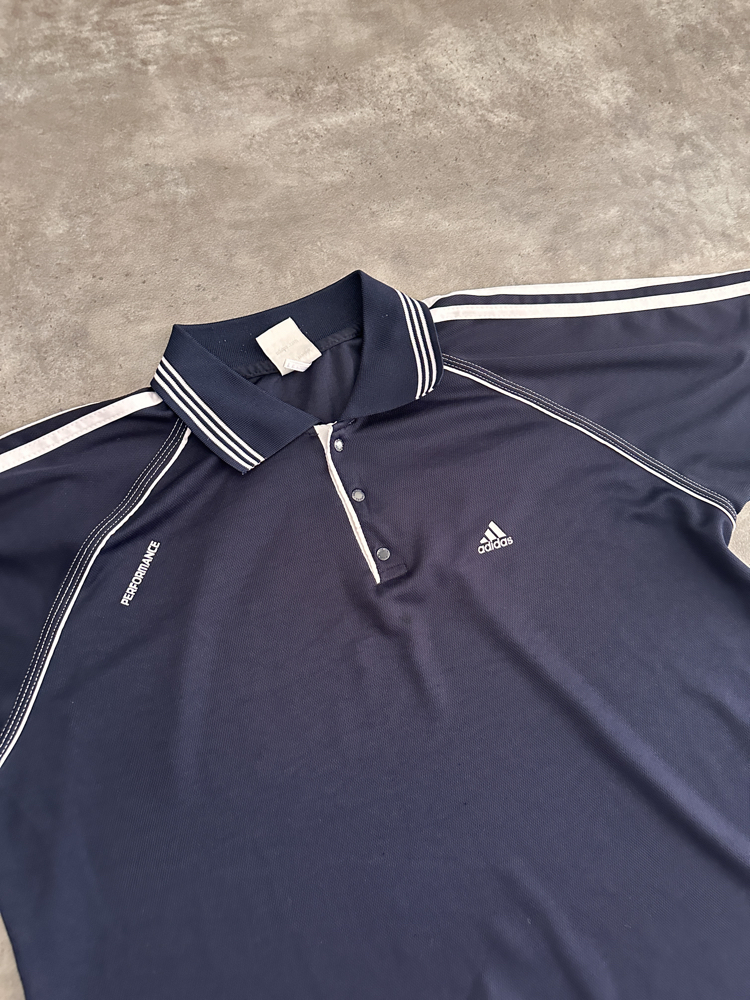 Adidas Orijinal Polo Yaka Spor Tişört (XXL)