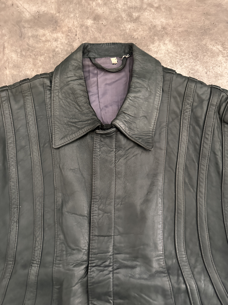 Orijinal Oversize Deri Ceket (XL)
