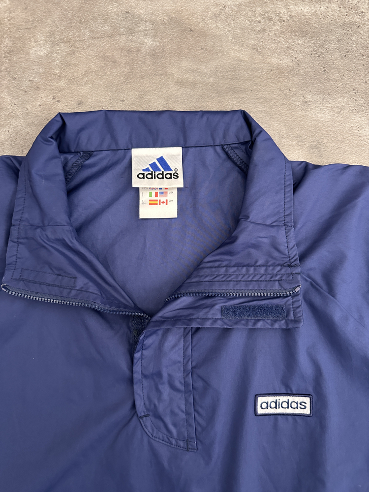 Adidas Orijinal Vintage Yarım Fermuar Üst (M)