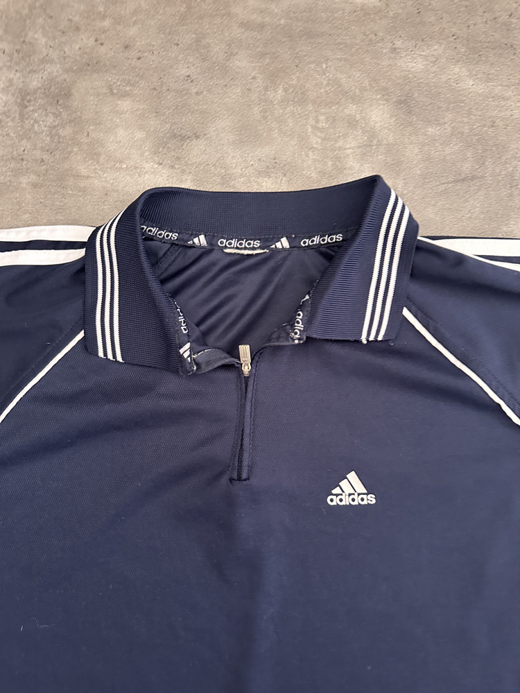 Adidas Orijinal Polo Yaka Spor Tişört (XL)