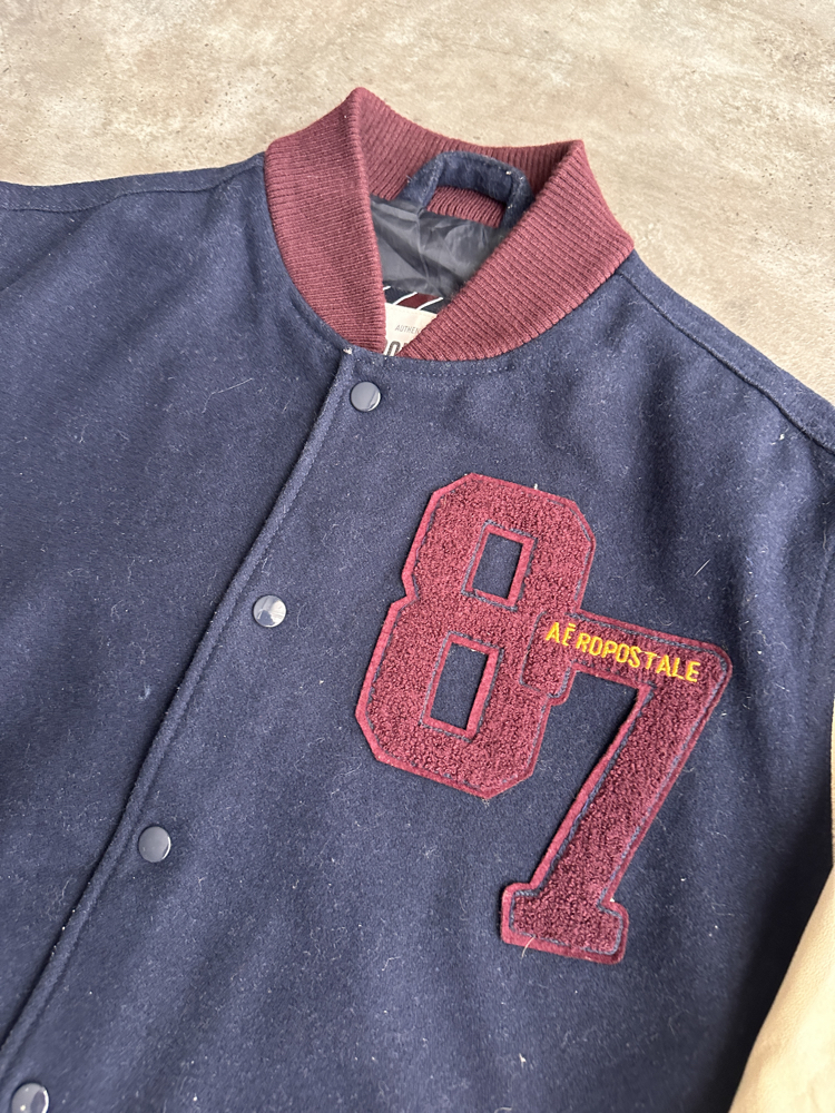 Vintage Aeropostale Varsity Jacket (L)