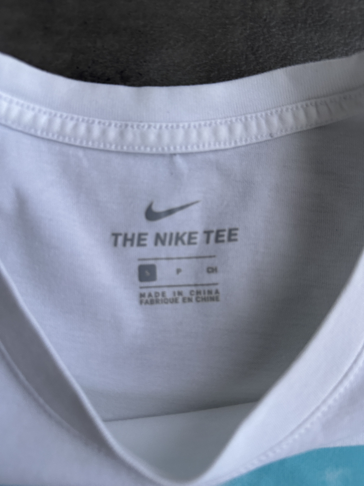 Vintage Nike Beyaz Baskılı T-Shirt (S)