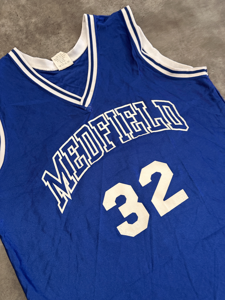 Vintage Medfield Retro Basketbol Forma (L)