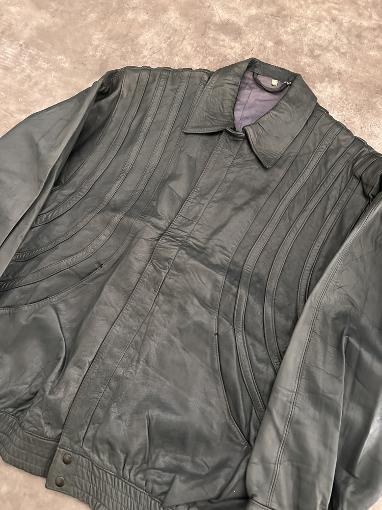 Orijinal Oversize Deri Ceket (XL)