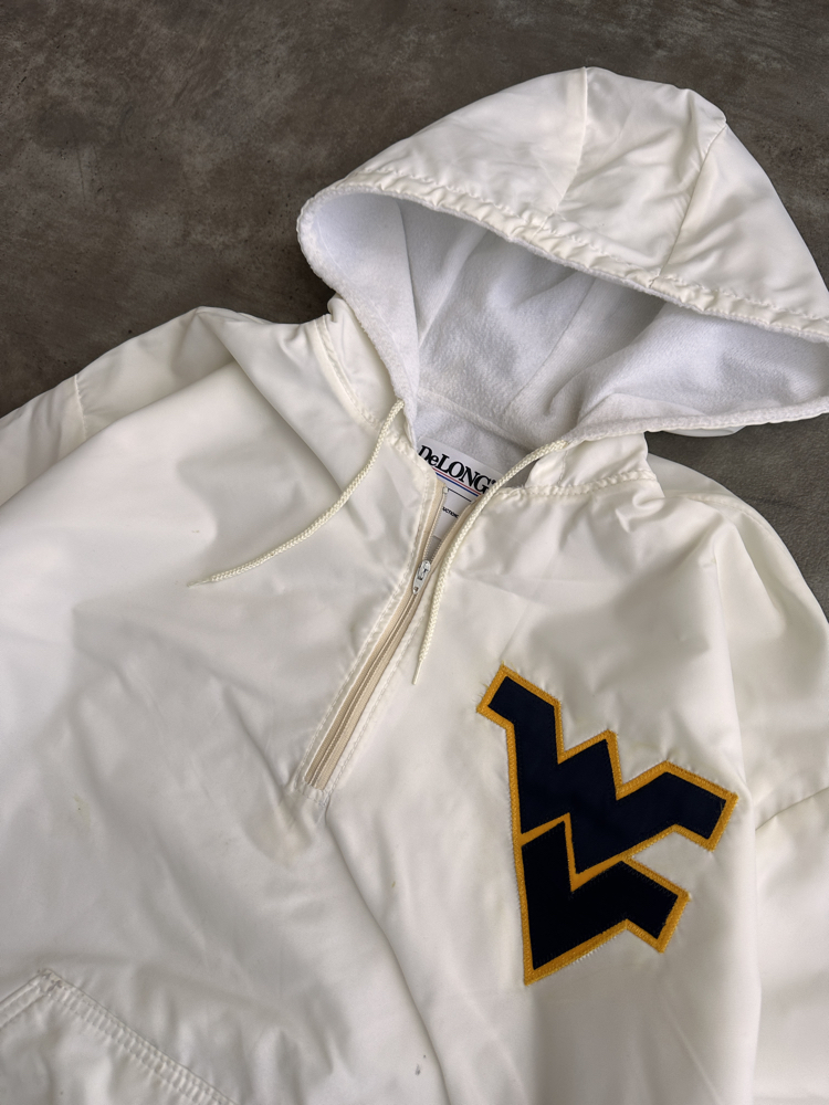 True Vintage DeLONG WVU Kolej Rüzgarlık (XL)