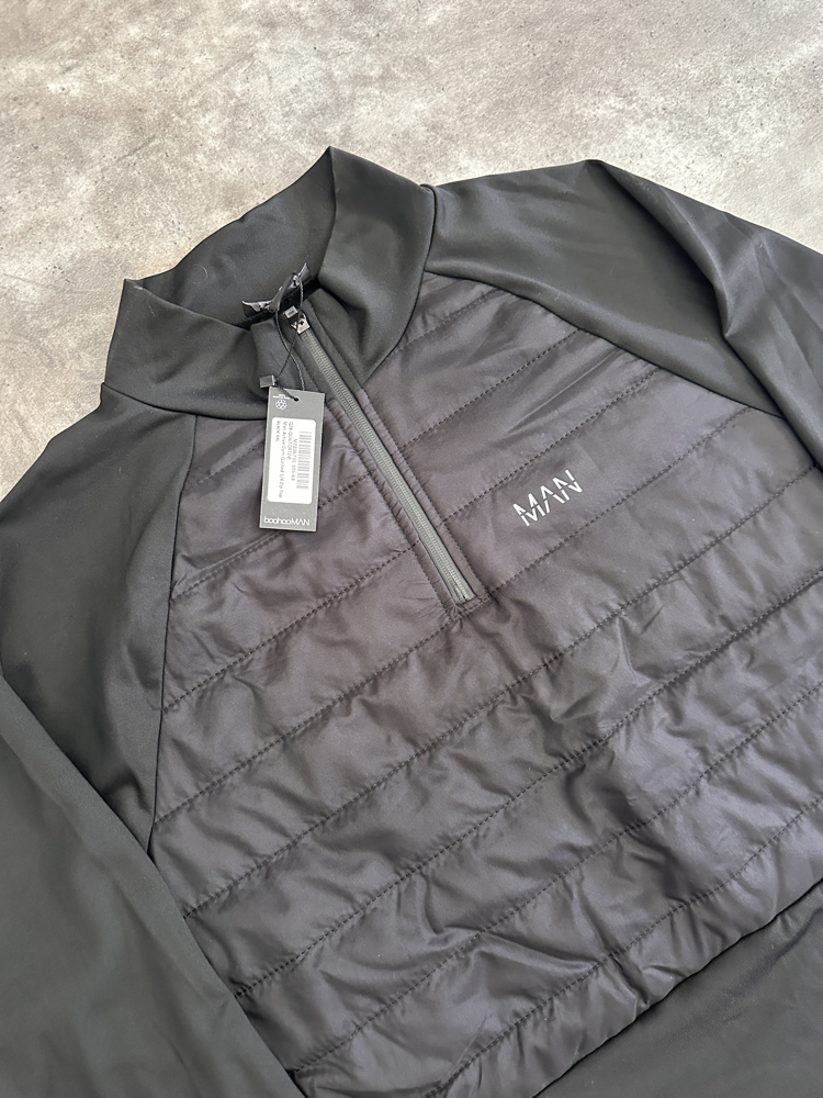BoohooMAN Etiketli Hibrit Sweatshirt (XXL)