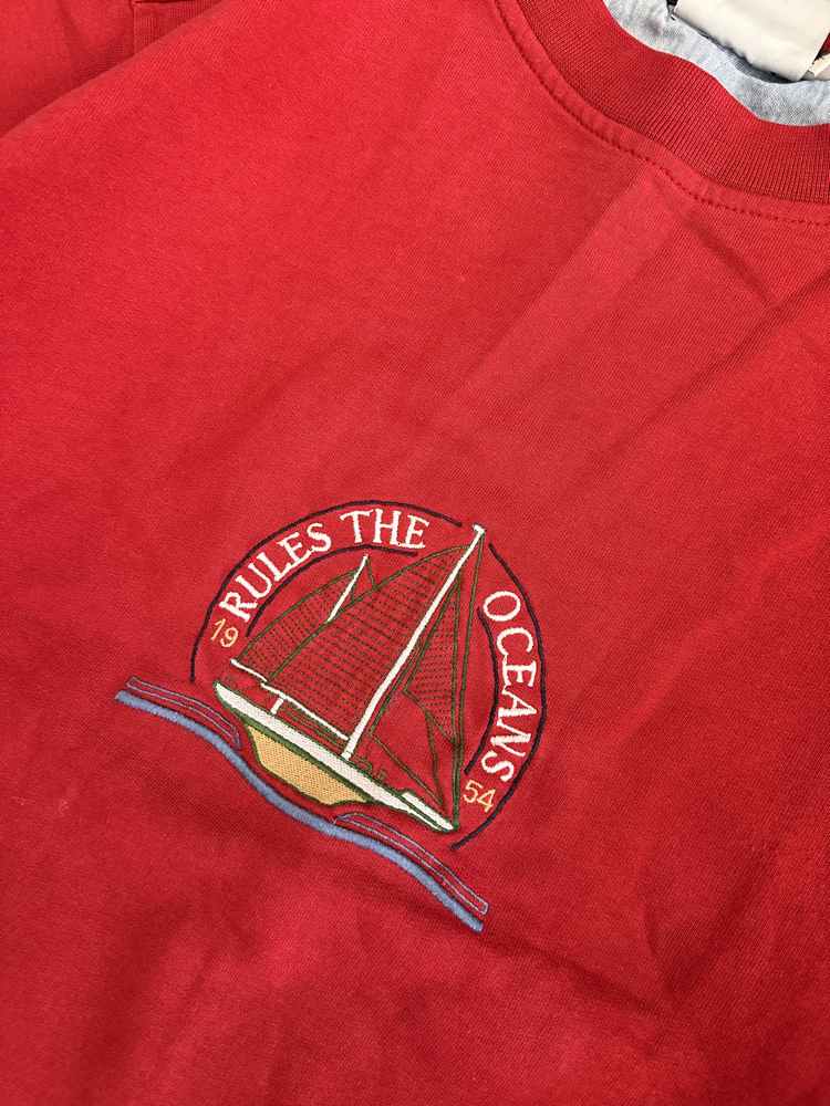 Vintage Oceans Nakışlı Hoodie (S)