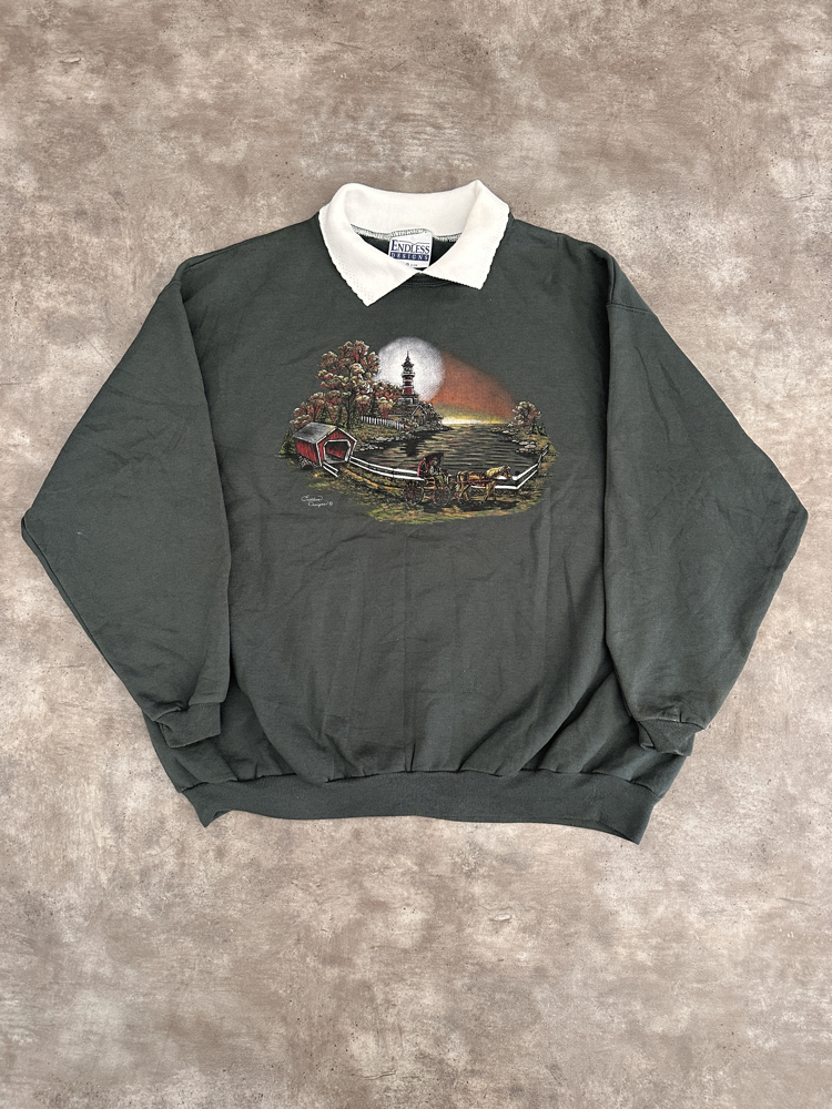 Amerikan Vintage Oldschool Sweat (XL)