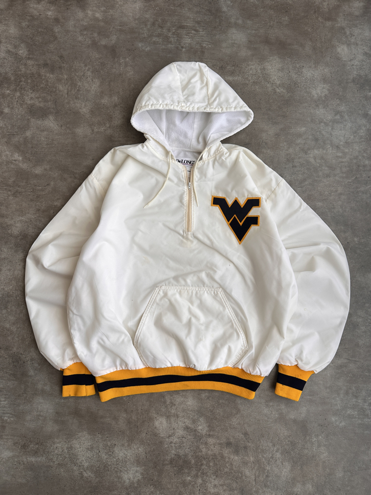 True Vintage DeLONG WVU Kolej Rüzgarlık (XL)