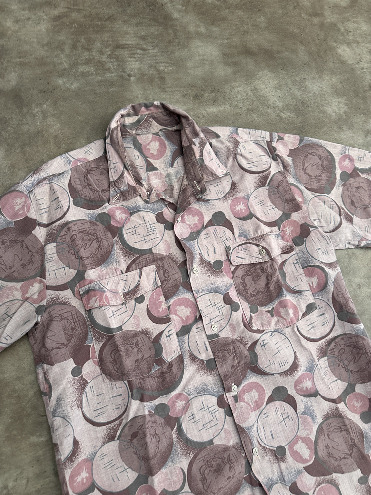 Vintage Oldschool Hawaii Gömlek (S)