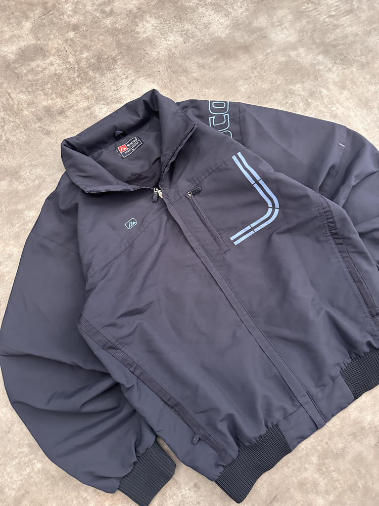 Vintage Oldschool Bomber Ceket (S)