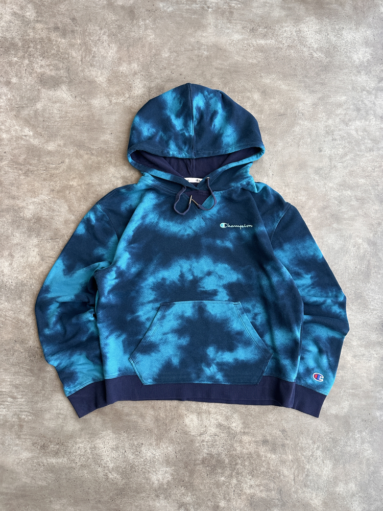 Champion Reverse Weave Tie-Dye Hoodie (M)