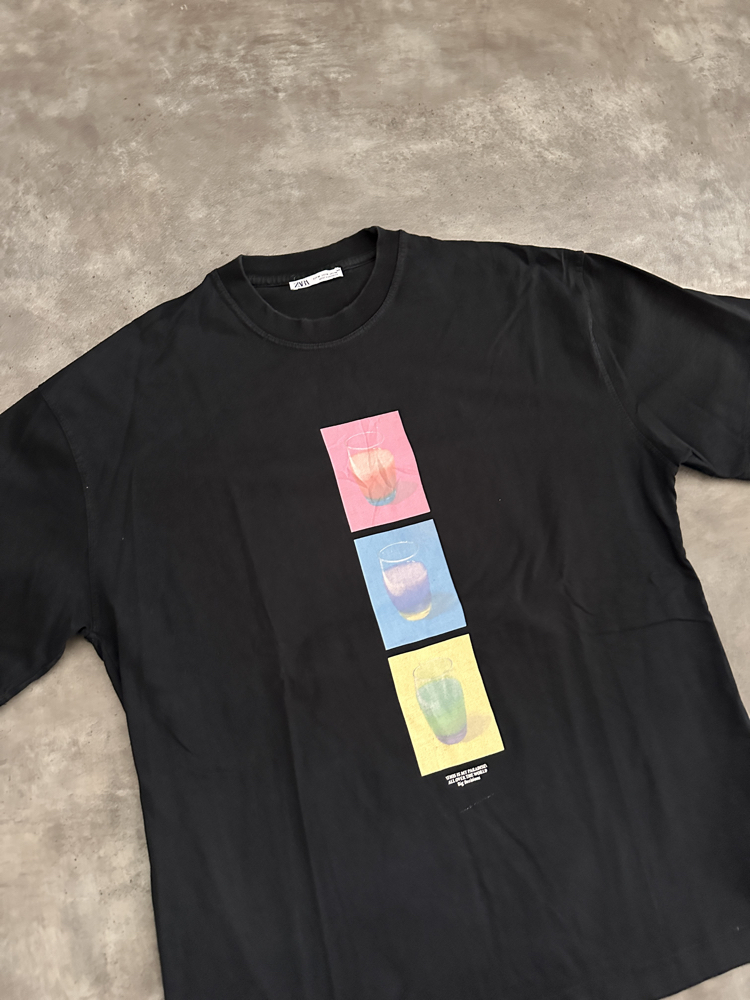 Vintage Orijinal Zara Oldschool Tişört (M)