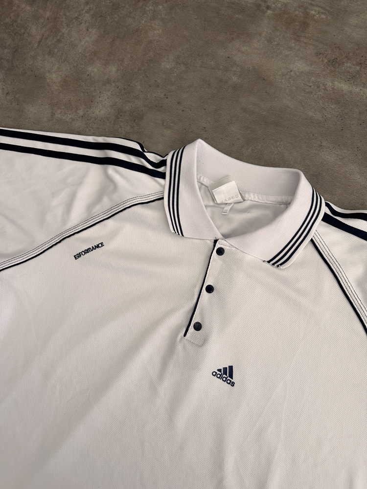 Adidas Orijinal Polo Yaka Spor Tişört (XL)