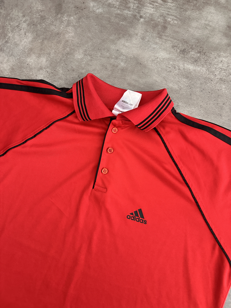 Adidas Orijinal Polo Yaka Spor Tişört (XXL)