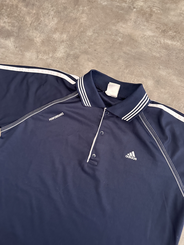Adidas Orijinal Polo Yaka Spor Tişört (L)