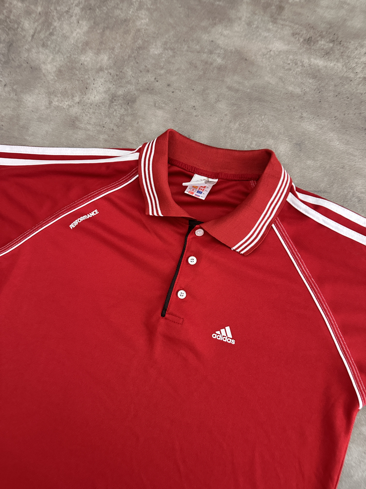 Adidas Orijinal Polo Yaka Spor Tişört (M)