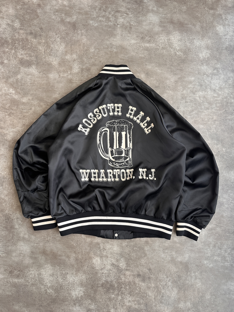 Vintage Kossuth Hall Wharton Kolej Ceket (L)