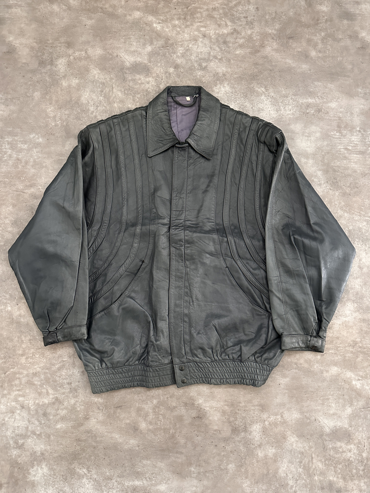 Orijinal Oversize Deri Ceket (XL)