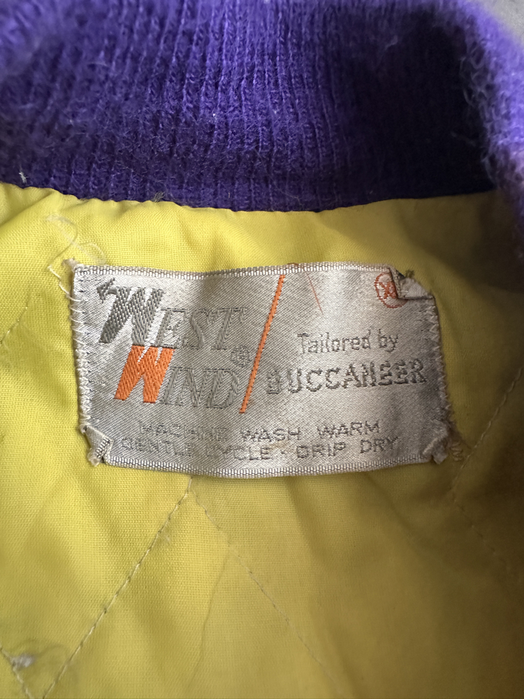Vintage Orijinal Kolej Ceket (XL)