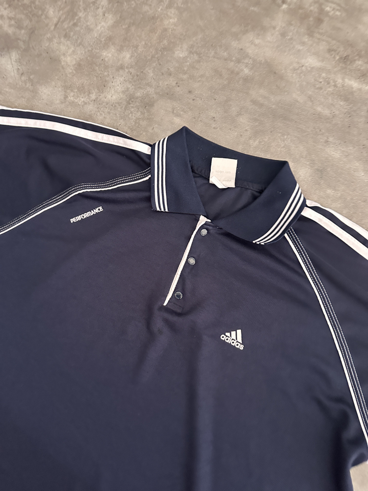 Adidas Orijinal Polo Yaka Spor Tişört (XXL)