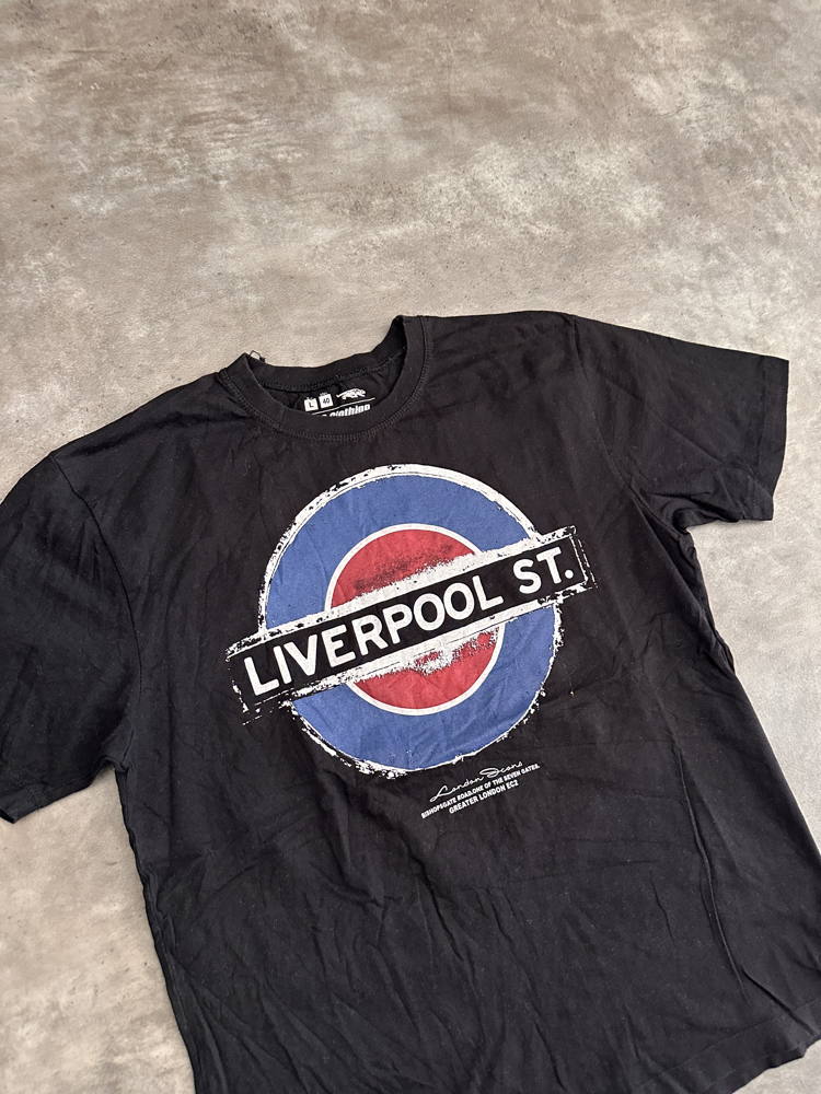 Liverpool St. Vintage Tişört (M)