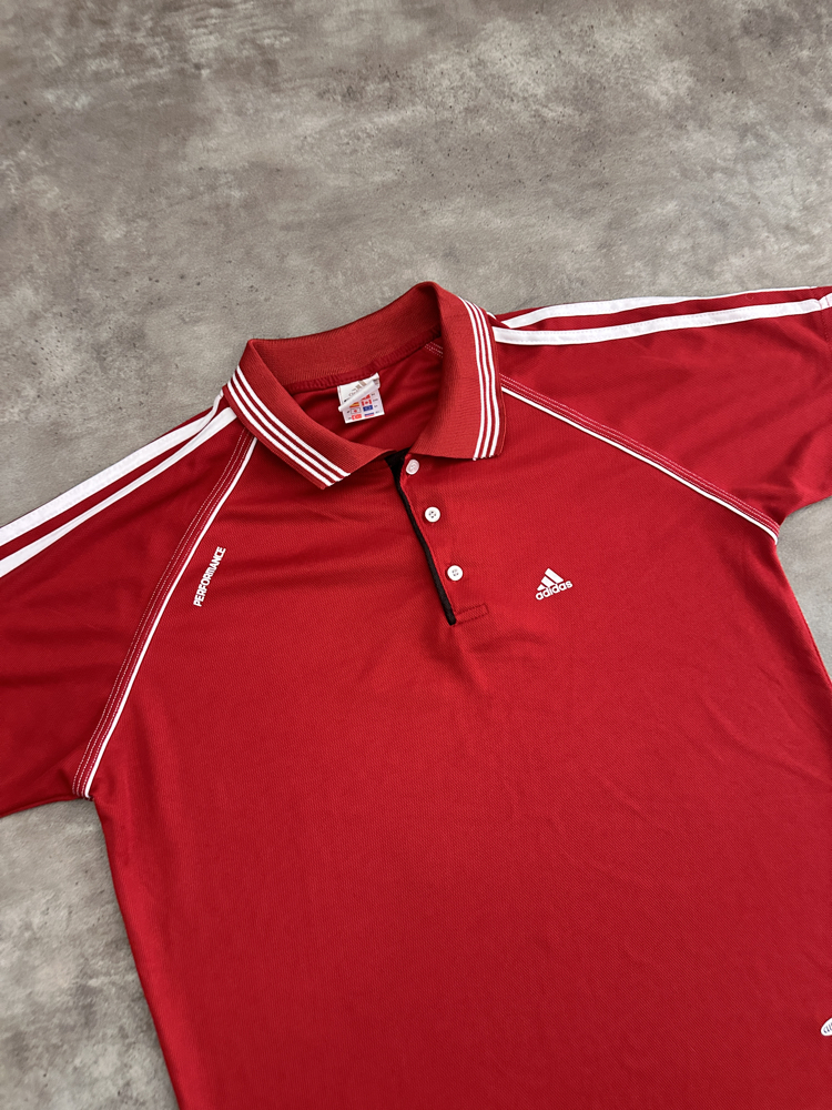 Adidas Orijinal Polo Yaka Spor Tişört (M)
