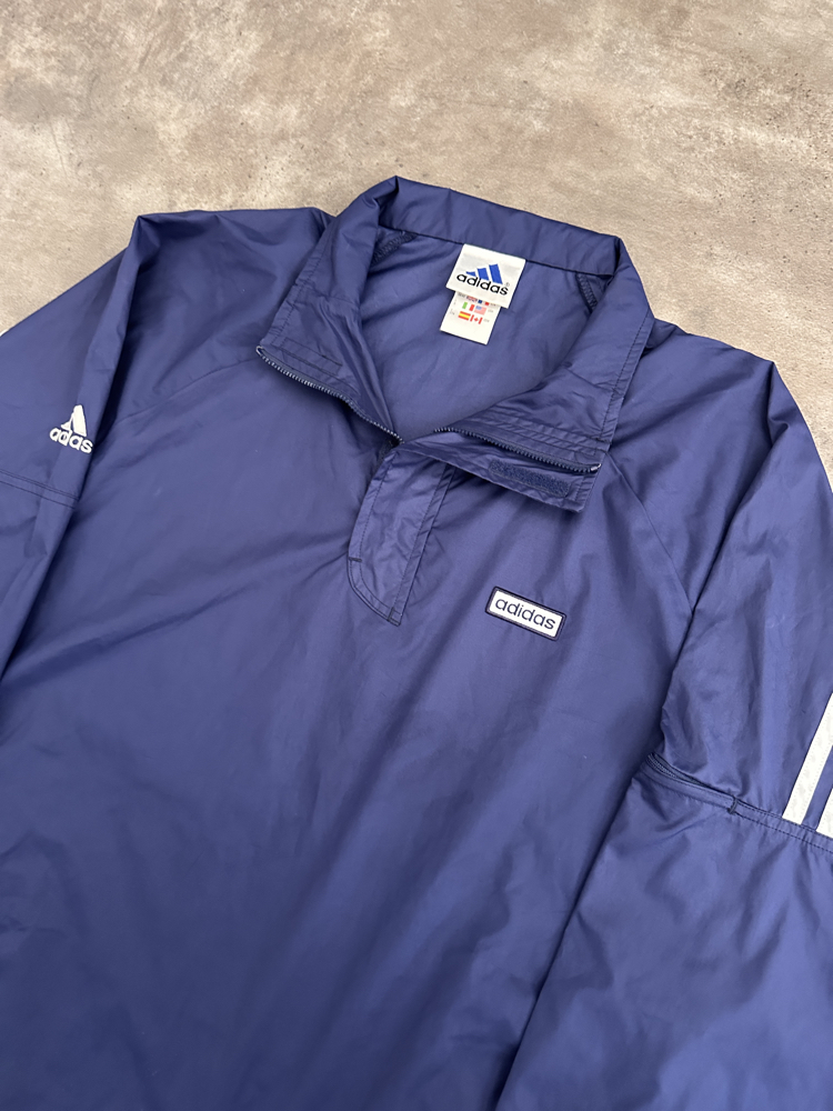 Adidas Orijinal Vintage Yarım Fermuar Üst (M)