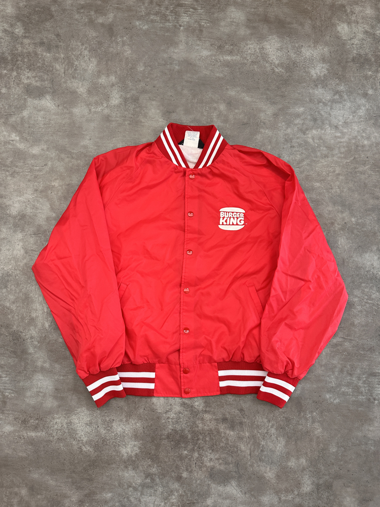 Vintage Burger King Bomber Ceket (M)