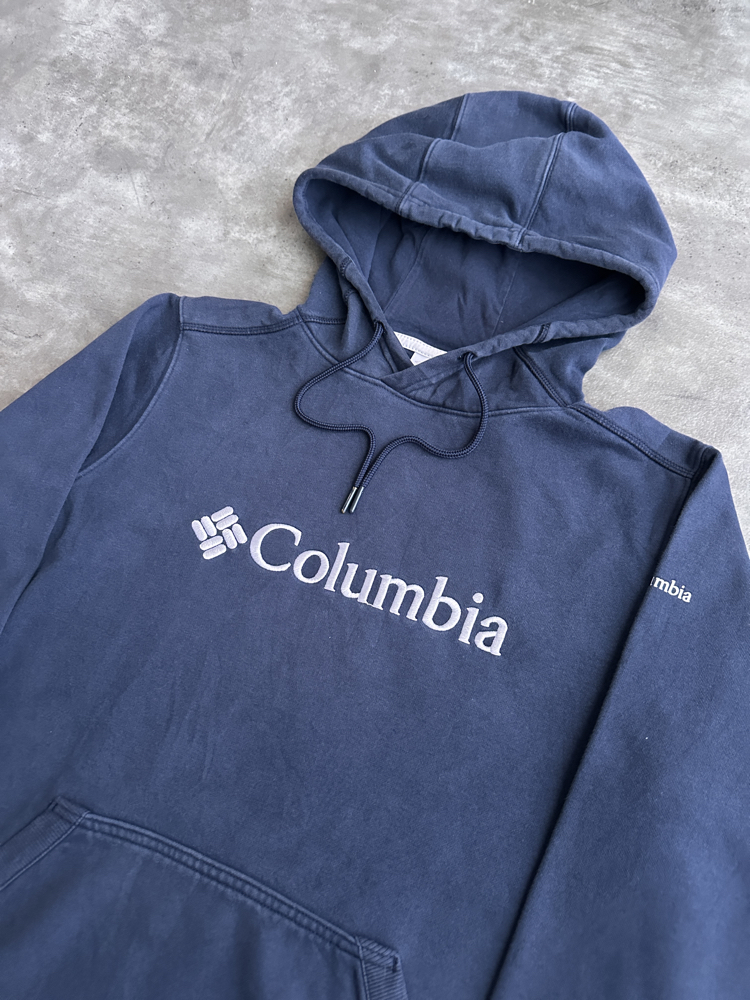 Vintage Columbia Kapüşonlu Sweatshirt (M)