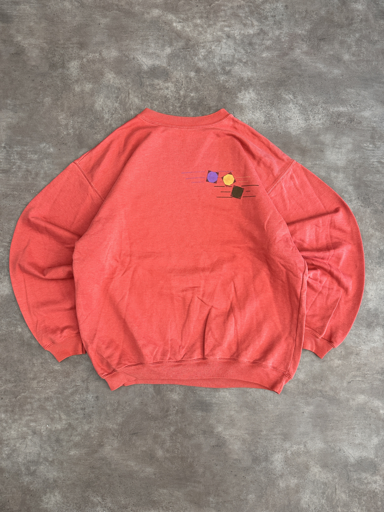 Vintage Oldschool Oversize Hoodie (L)
