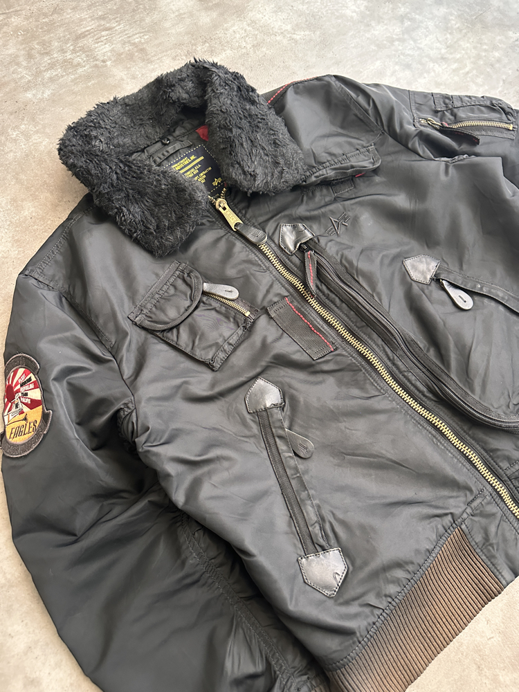 ALPHA INDUSTRIES B-15 Pilot Ceketi (L)