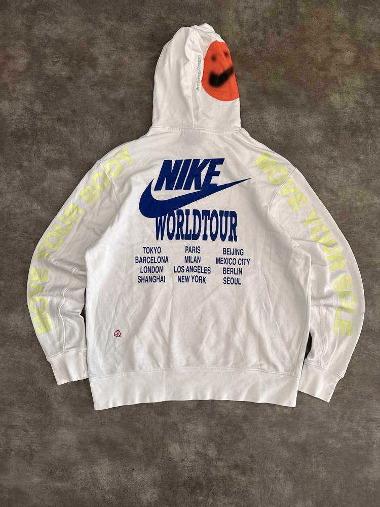 Nike World Tour Özel Tasarım Sweatshirt (XL)