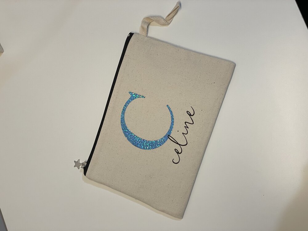 İsimli Clutch Çanta