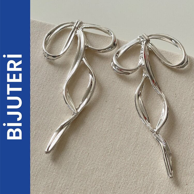 Fiyonk Küpe Silver