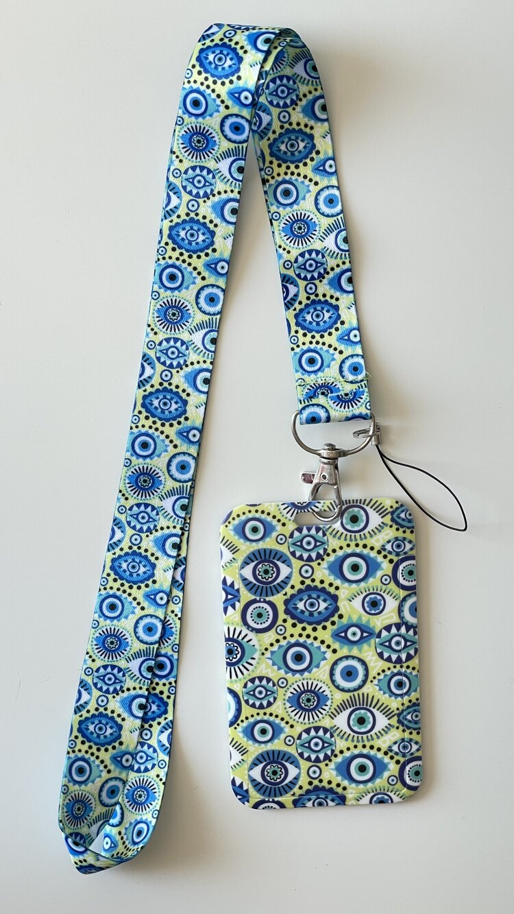 Evil Eye Boyun Askısı / Kartlık