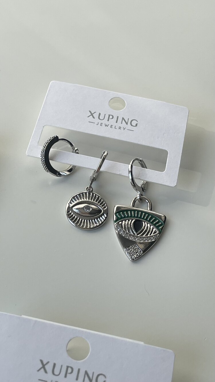 Vip Özel Seri 3’lü Set Çelik Küpe