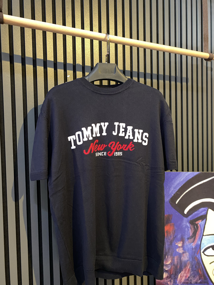 TOMMY HİLFİGER-JEANS TRİKO TSHİRT