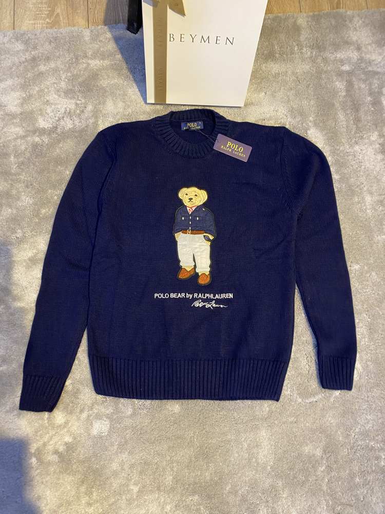 RALPH LAUREN NAKIŞLI AYICIK KAZAK