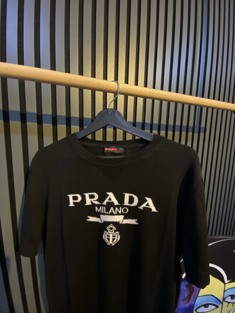 PRADA-TRİKO-PAMUK TİŞÖRT