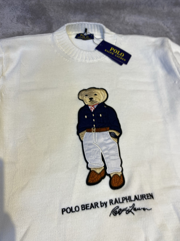 RALPH LAUREN NAKIŞLI AYICIK KAZAK